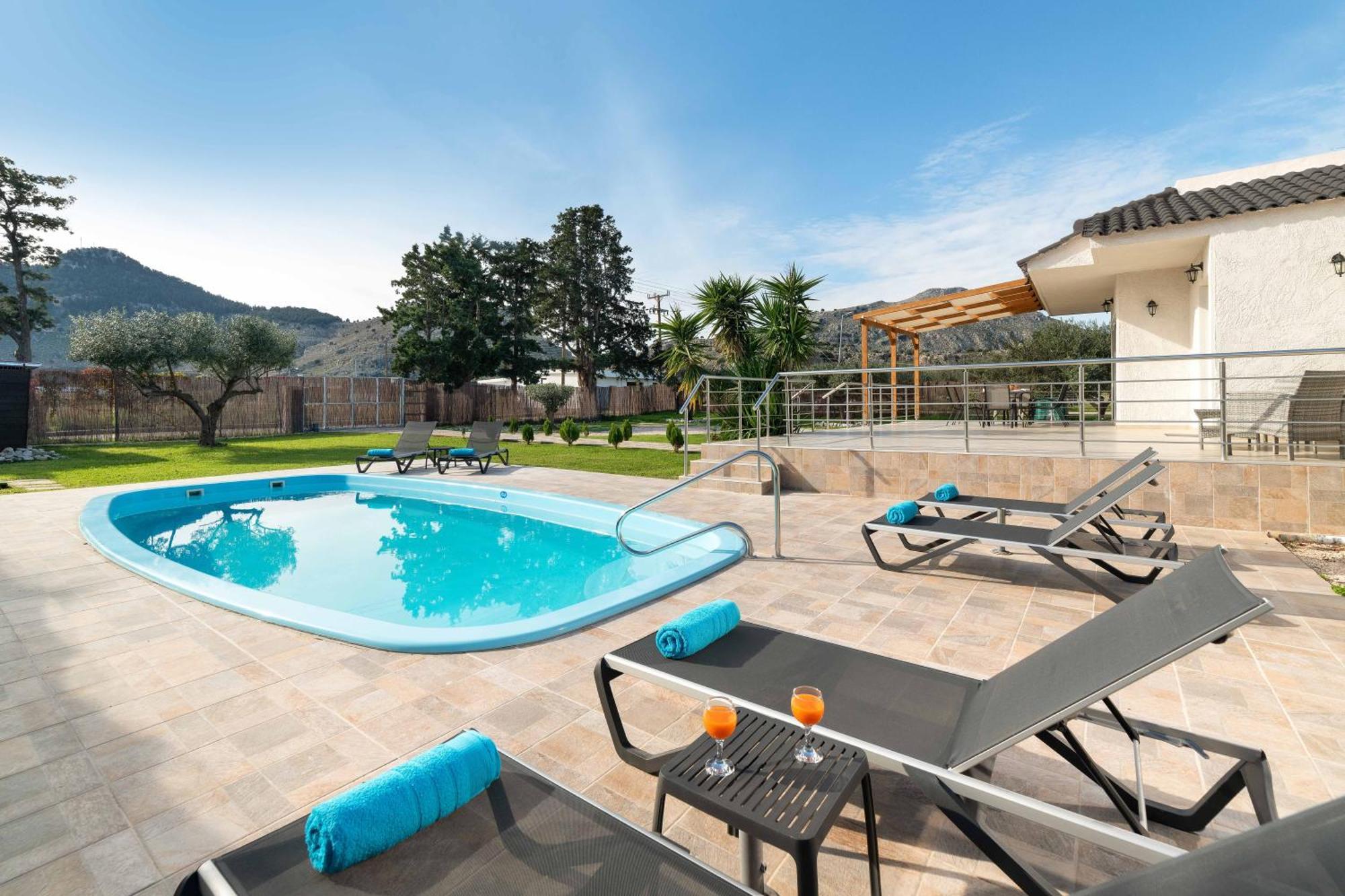 Sugar View Villa In Kolymbia Exterior photo